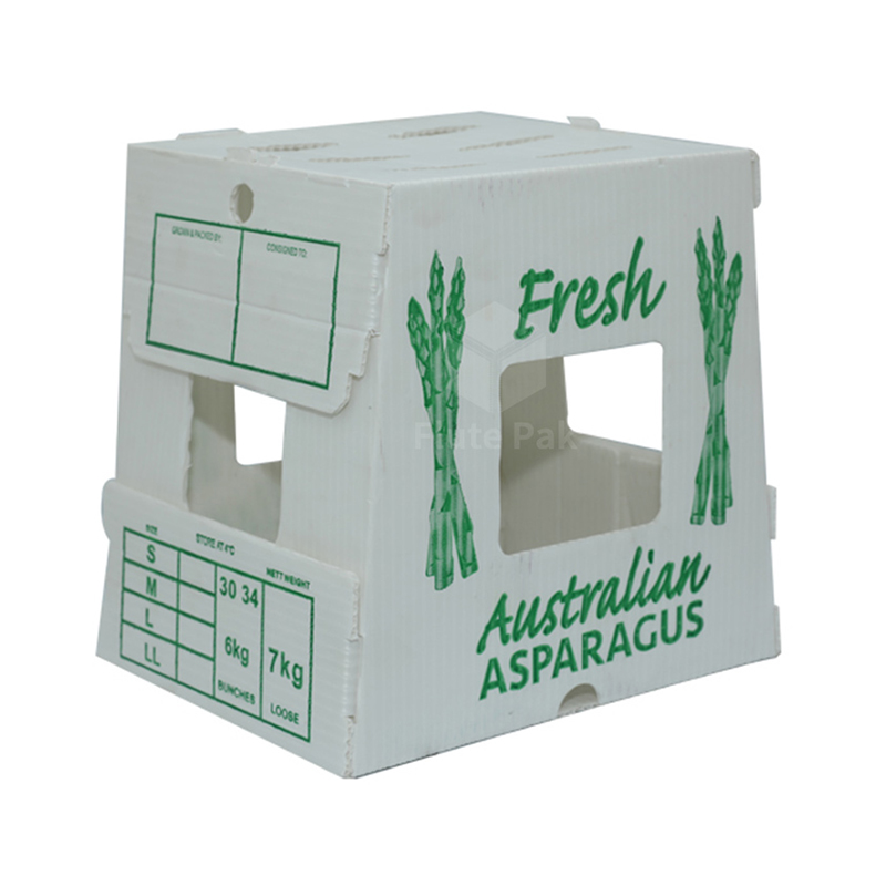 Corrugated Plastic Boxes for Fruits and Vegetables packing