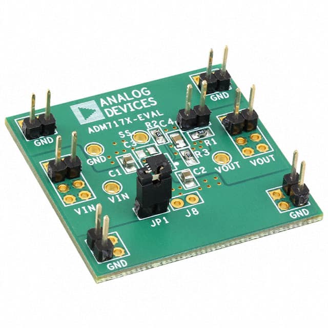ADM7172CP-EVALZ Power Management IC Development Tools Evaluation Board Linear Regulators Electronic Components Integrated Circuit BOM Equipping Order
