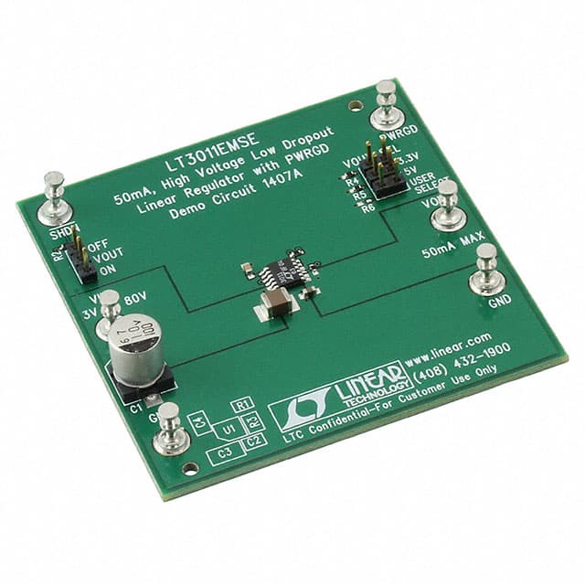 DC1407A Evaluation Board Linear Regulators Power Management IC Development Tools Electronic Components Integrated Circuit BOM Equipping Order