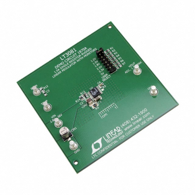 DC1870A Electronic Components Integrated Circuit BOM Equipping Order  Texas Instruments  Evaluation Board Linear Regulators  Power Management IC Development Tools