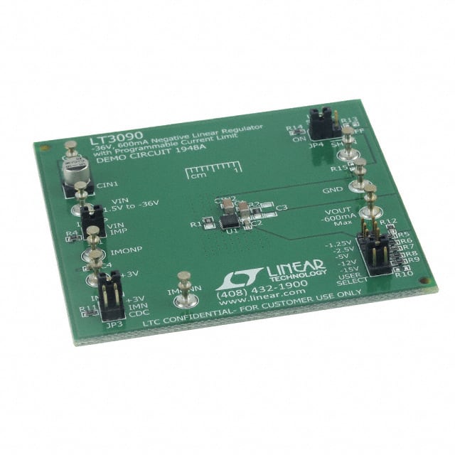 DC1948A Evaluation Board Linear Regulators  Power Management IC Development Tools  Electronic Components Integrated Circuit BOM Equipping Order