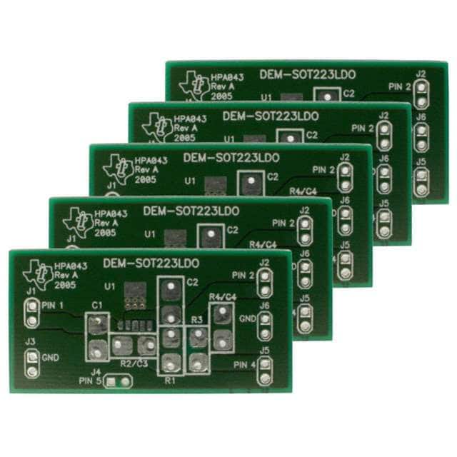 DEM-SOT223LDO Electronic Components Integrated Circuit BOM Equipping Order Texas Instruments  Evaluation Board Linear Regulators  Power Management IC Development Tools