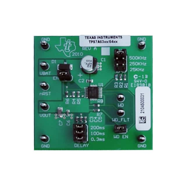 TPS7A6333EVM Electronic Components Integrated Circuit BOM Equipping Order  Texas Instruments Evaluation Board Linear Regulators Power Management IC Development Tools