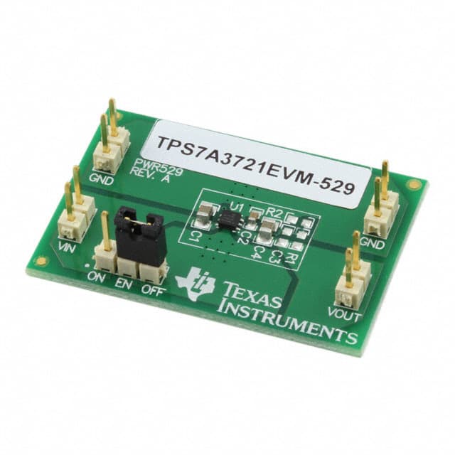 TPS7A3721EVM-529 Texas Instruments Electronic Components Integrated Circuit BOM Equipping Order  Evaluation Board Linear Regulators  Power Management IC Development Tools