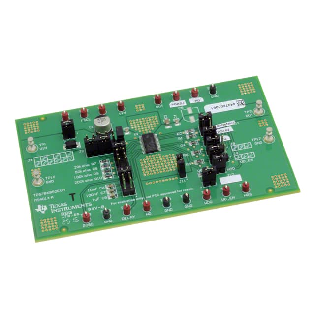 TPS7B6850EVM Evaluation Board Linear Regulators Texas Instruments Power Management IC Development Tools Electronic Components Integrated Circuit BOM Equipping Order
