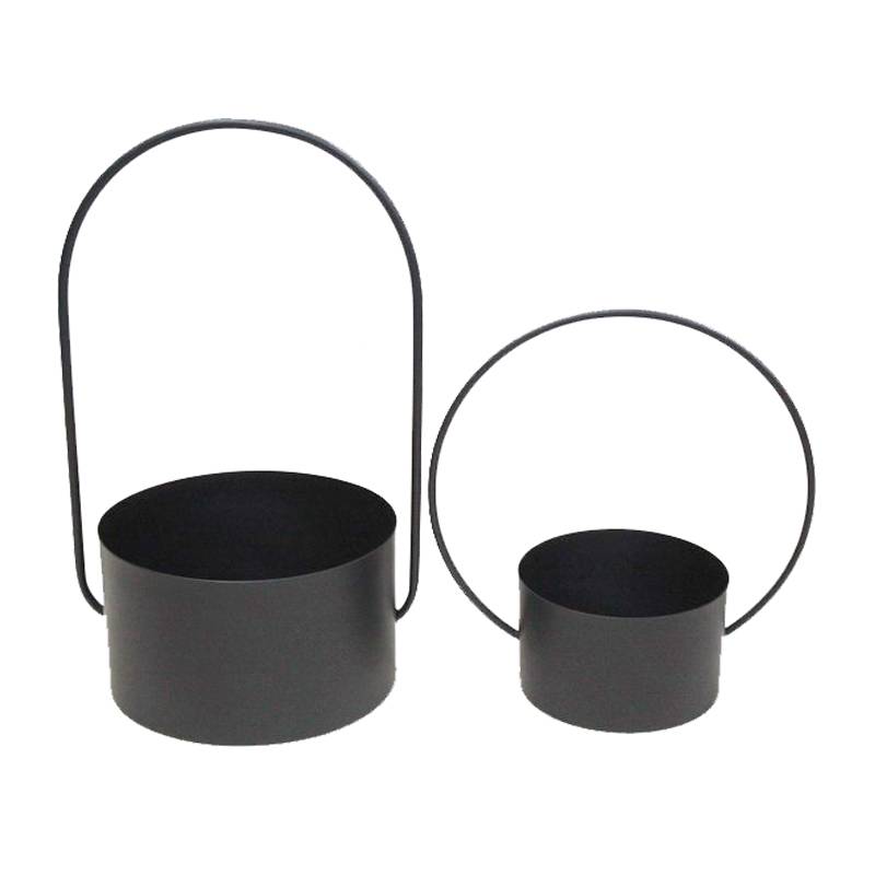 100% Original Metal Plant Pot Holder For Wall - Customize European style metal plated planter pot – Flying Sparks