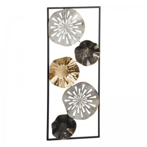 Large Metal Wall Hanging Art Wall Decor Hanging for Indoor Home Bedroom Living Room Office