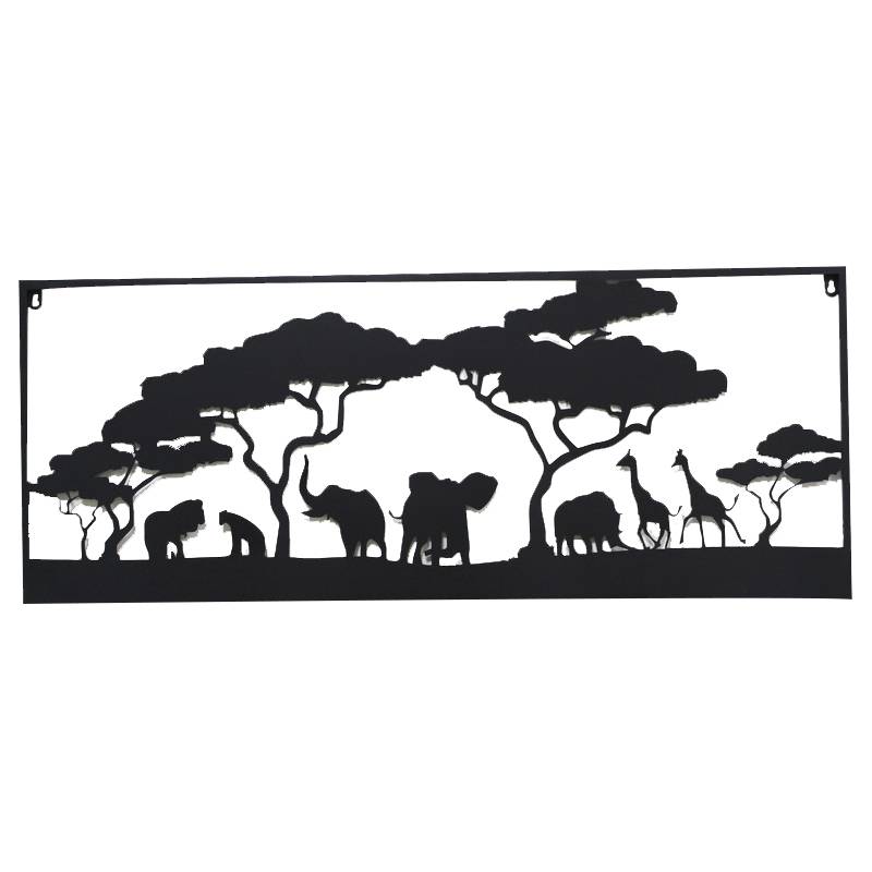 Cheap PriceList for Metal Wall Art Next - Iron Art Animals Wall Hanging Home Decoration Crafts Metal Animal Ornaments – Flying Sparks