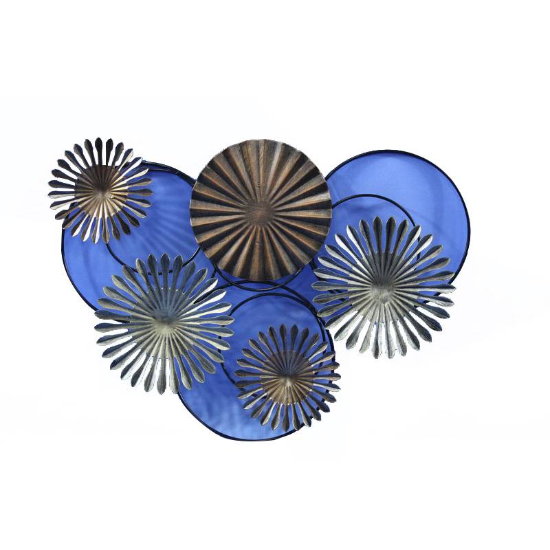 Bottom price Metal Wall Art At Hobby Lobby - Home Decorative Metal Shell floral Hanging Arts – Flying Sparks
