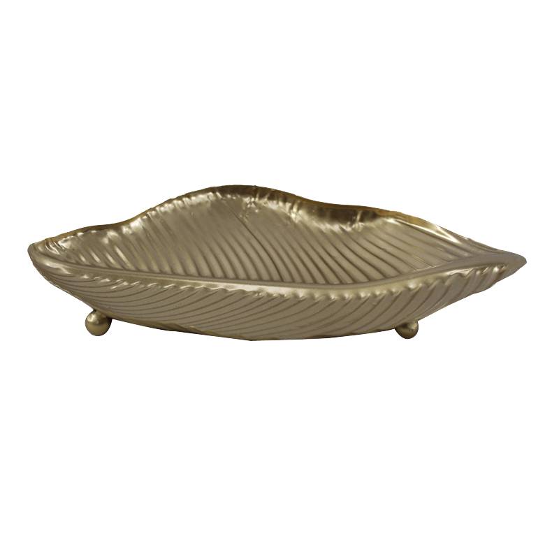 Hot-selling Garden Decoration Canada - Chinese wholesale gold leaf metal storage tray Home Decoration – Flying Sparks
