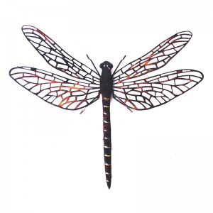 China Wholesale Metal Wall Art Hanger Manufacturers - Outside Hanging Decorations Metal Dragonfly Garden Outdoor Wall Art Decor for Living Room and Bedroom   – Flying Sparks