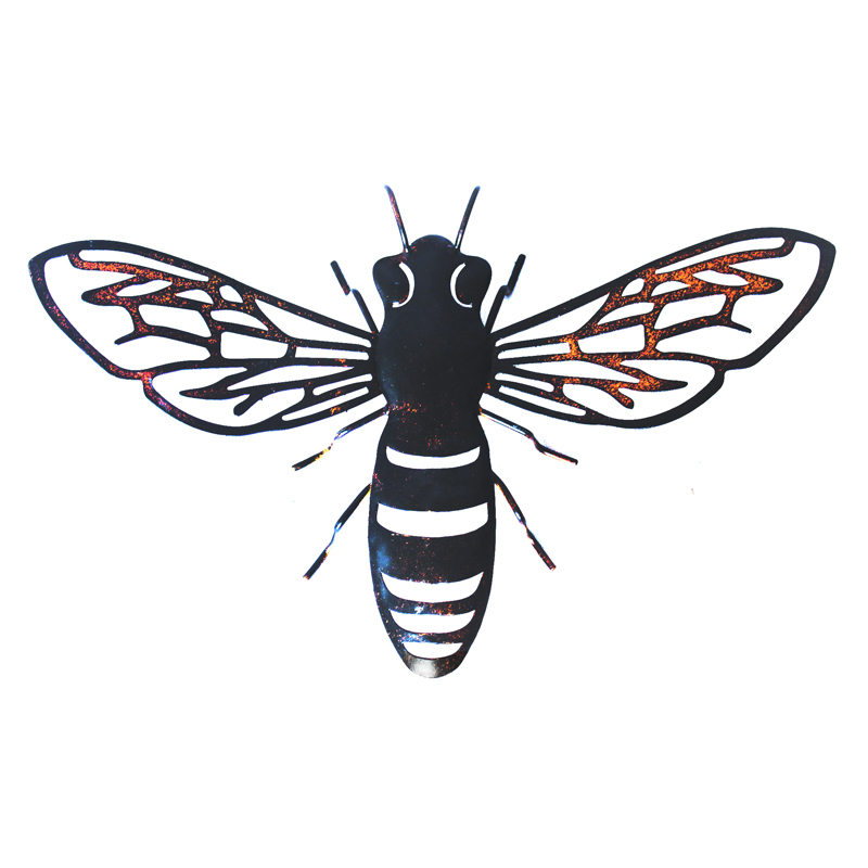 Metal Wall Decoration Art Animal Bee Wall Hanging for Indoor Outdoor Decoration Featured Image