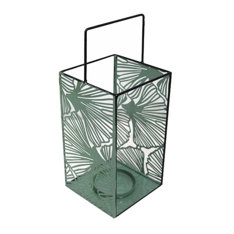 New Fashion Design for Wicker Lantern - Metal Square Lantern – Flying Sparks