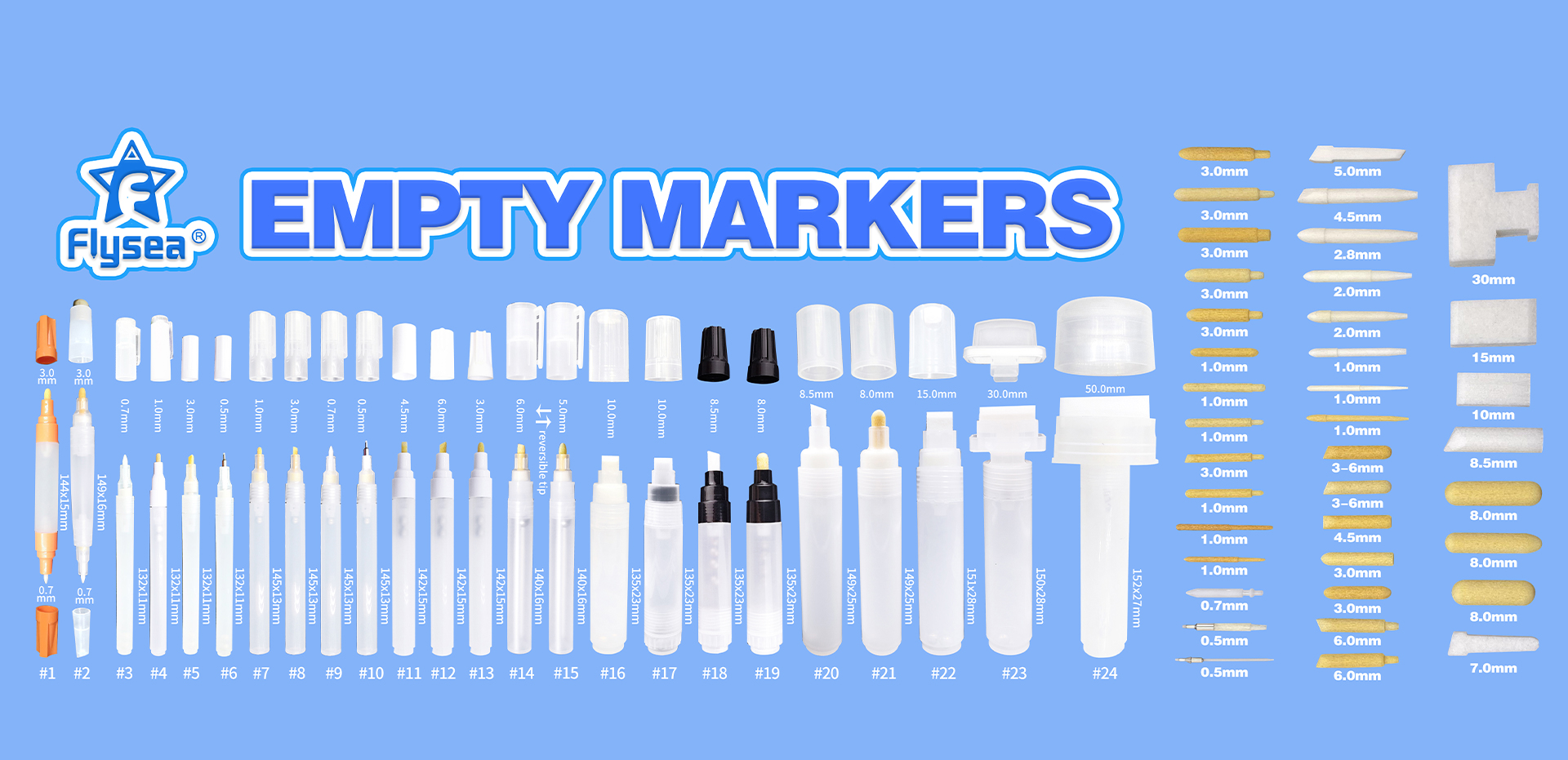 EMPTY MARKERS