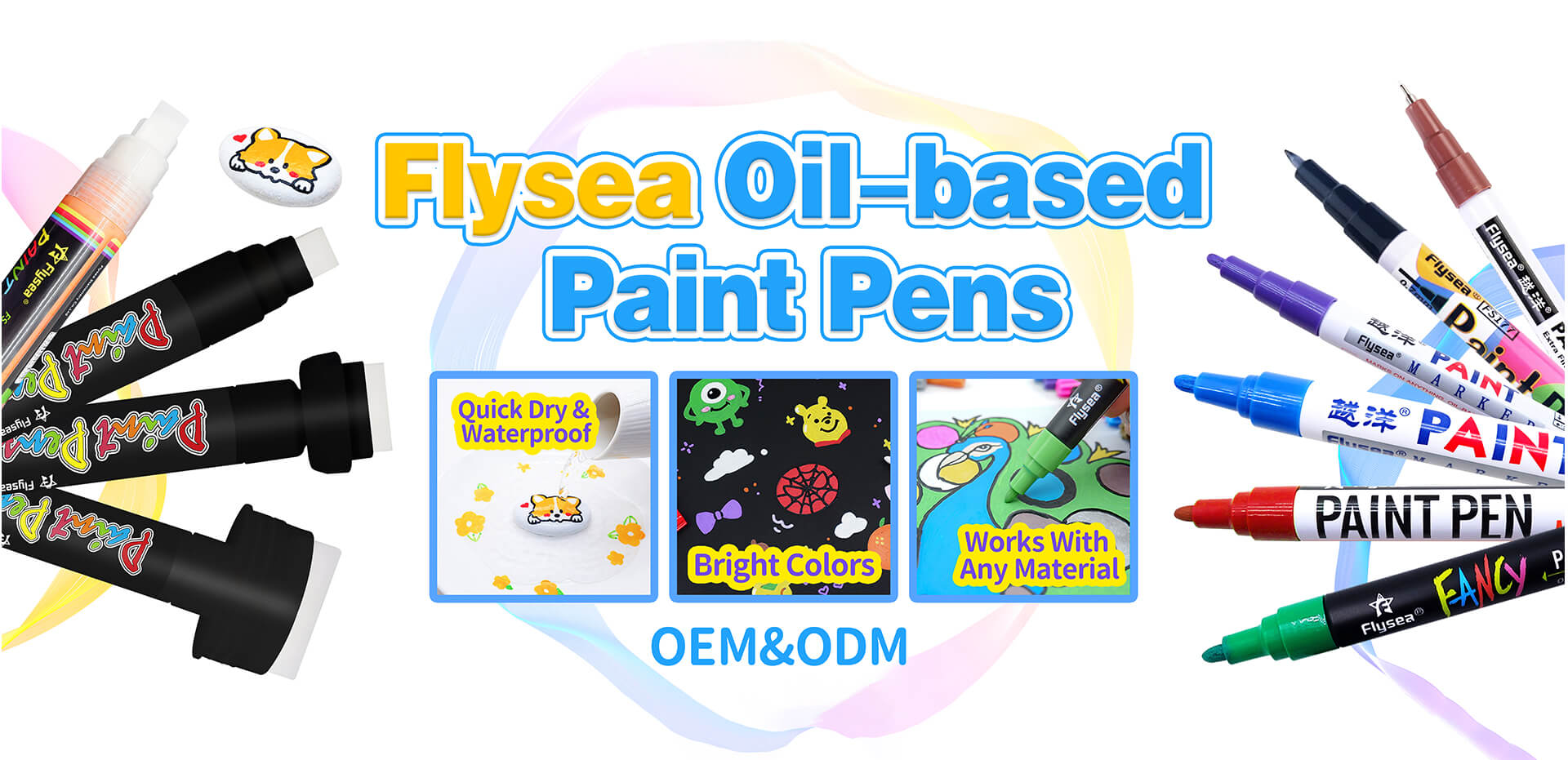 Flysea oil-based Paint Pens