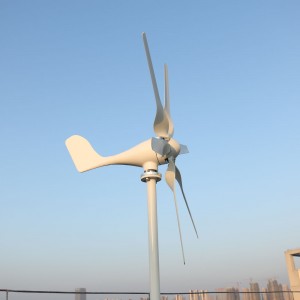 SUN 400w 800w 12v 24v 6 lāpstiņu horizontālais vēja turbīnas ģenerators