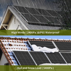 800w 12v-48v Vertical Wind Solar Hybrid Sisitemu Off Grid Inverter na MPPT Hybrid Igenzura
