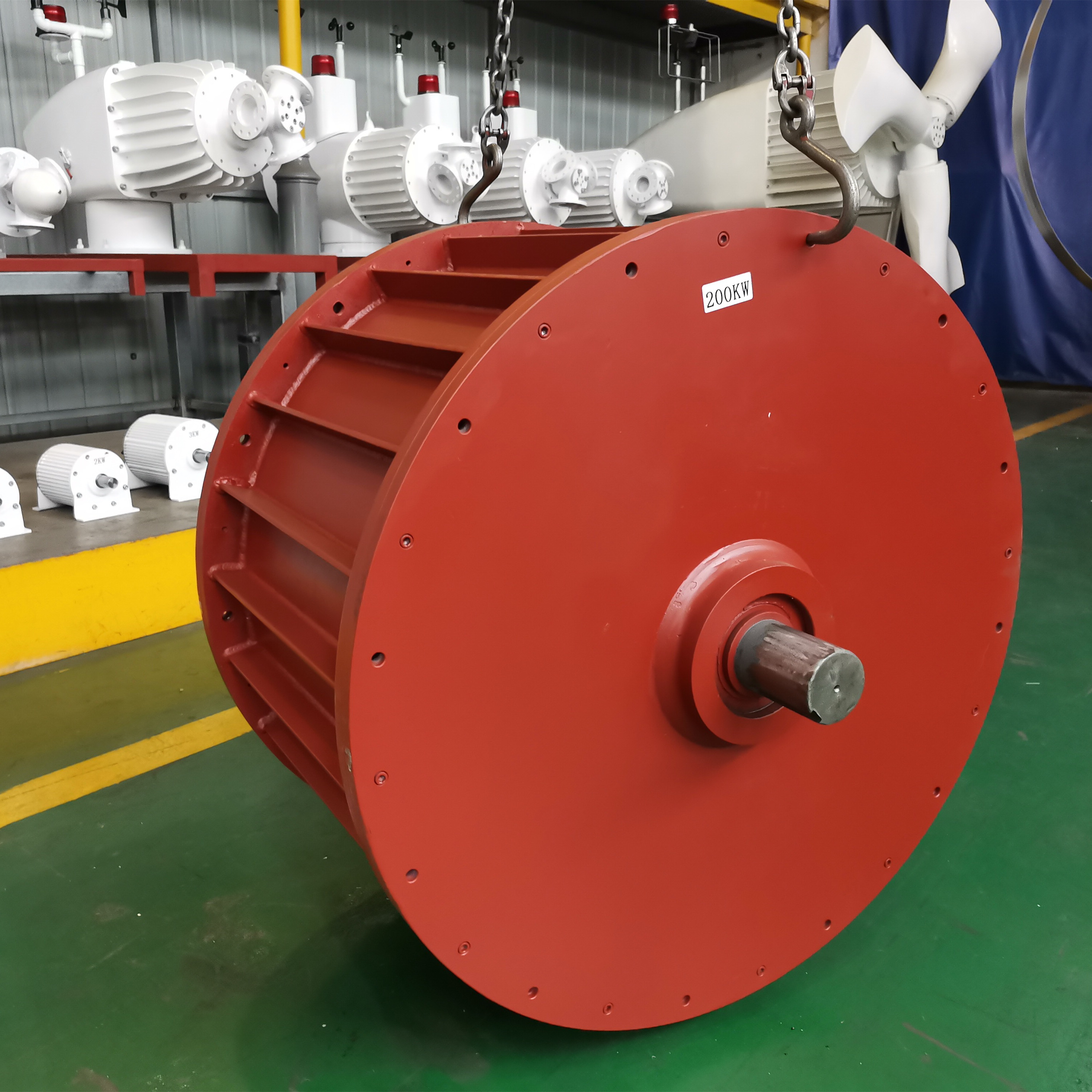 China 30kw 430v Low Speed Gearless Permanent Magnet Generator AC  Alternators factory and suppliers