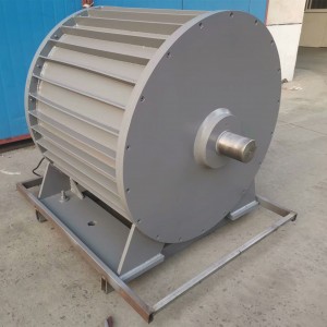 Alternator AC Generator Magnet Permanen Tanpa Roda Gigi Kecepatan Rendah 30kw 430v