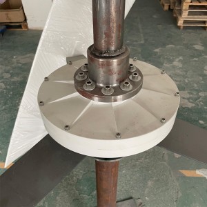 Gerador de vento de levitação magnética de turbina eólica vertical de 2kw 96v