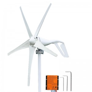 SC 400W 600W 800W AC generator angin leutik pikeun imah / lampu jalan