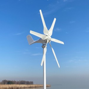 SUN 400w 800w 12v 24v 6 Blades Horizontal Wind Turbine Generator