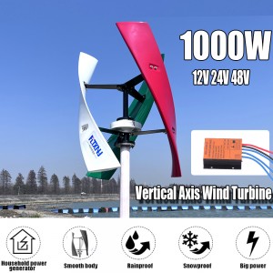 Вятърна турбина за дома с мощност 1000w в чужбина