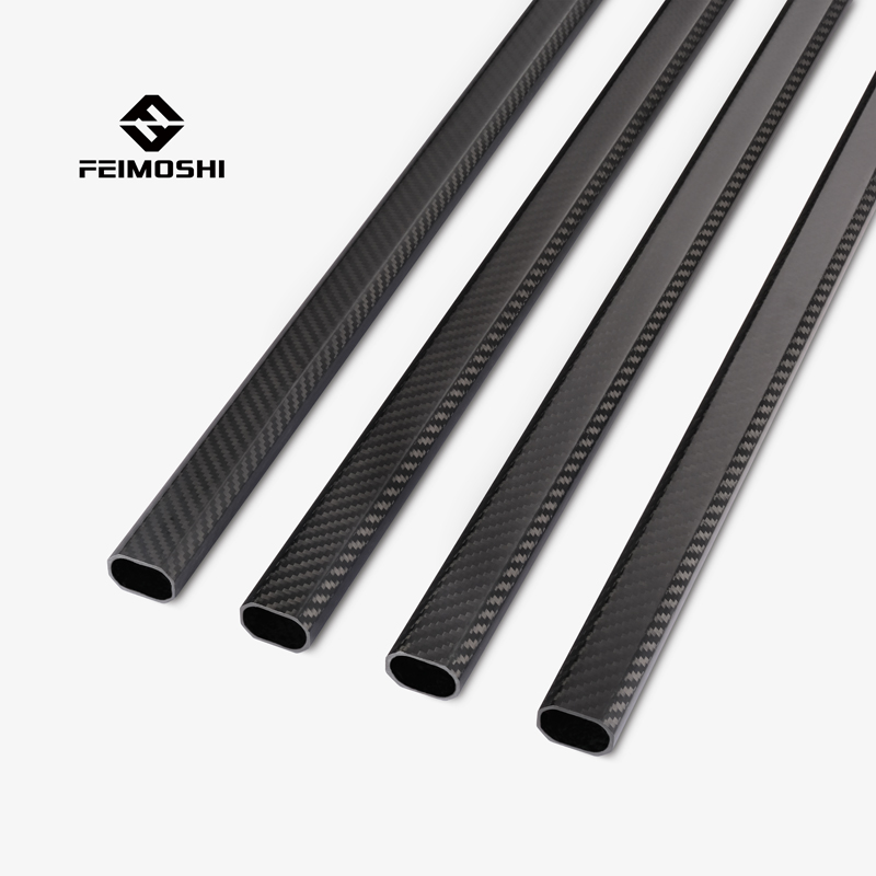 Factory wholesale Carbon Fiber Canopy - 30x20mm custom carbon fiber octagonal square tube accessories – Feimoshi