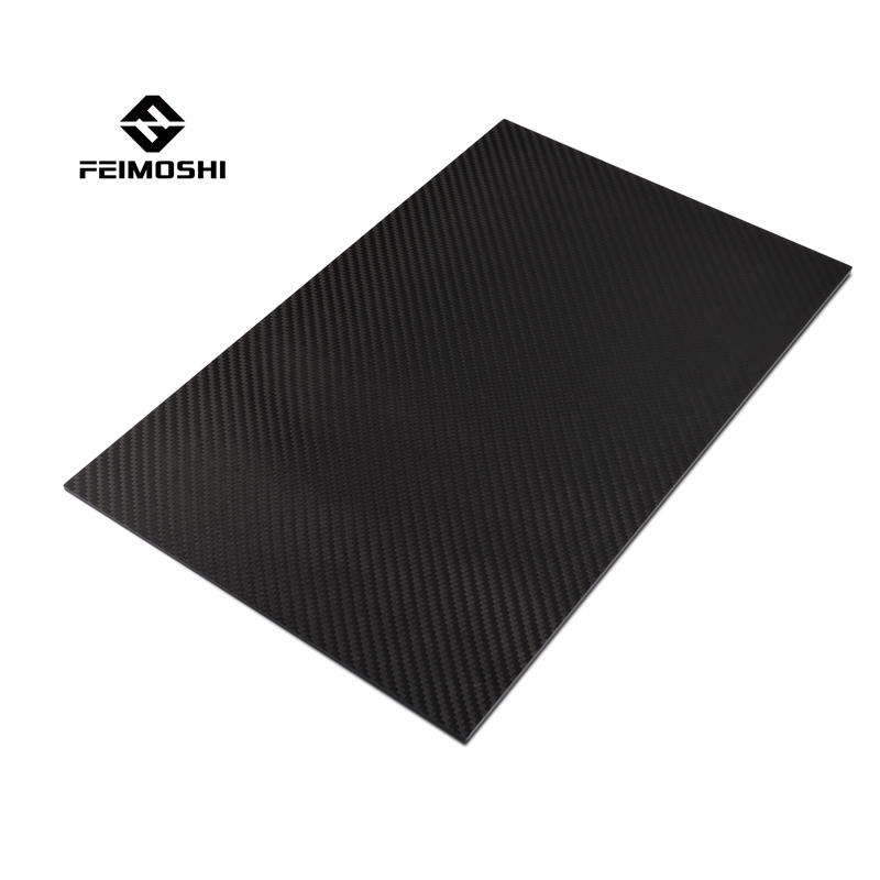 Chinese wholesale Keyboard Carbon Fiber Plate - custom 20mm thick CNC cutting machine carbon fiber sheet for construction – Feimoshi
