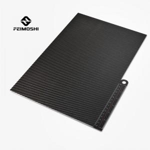 Factory Supply Solid Composite Plate - custom 20mm thick CNC cutting machine carbon fiber sheet for construction – Feimoshi