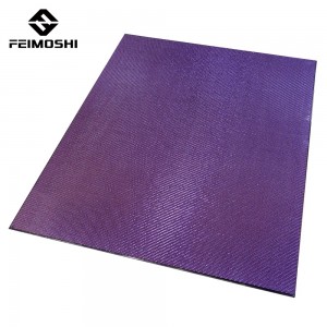 Custom colored cnc cutting carbon fiber plate with any thickness