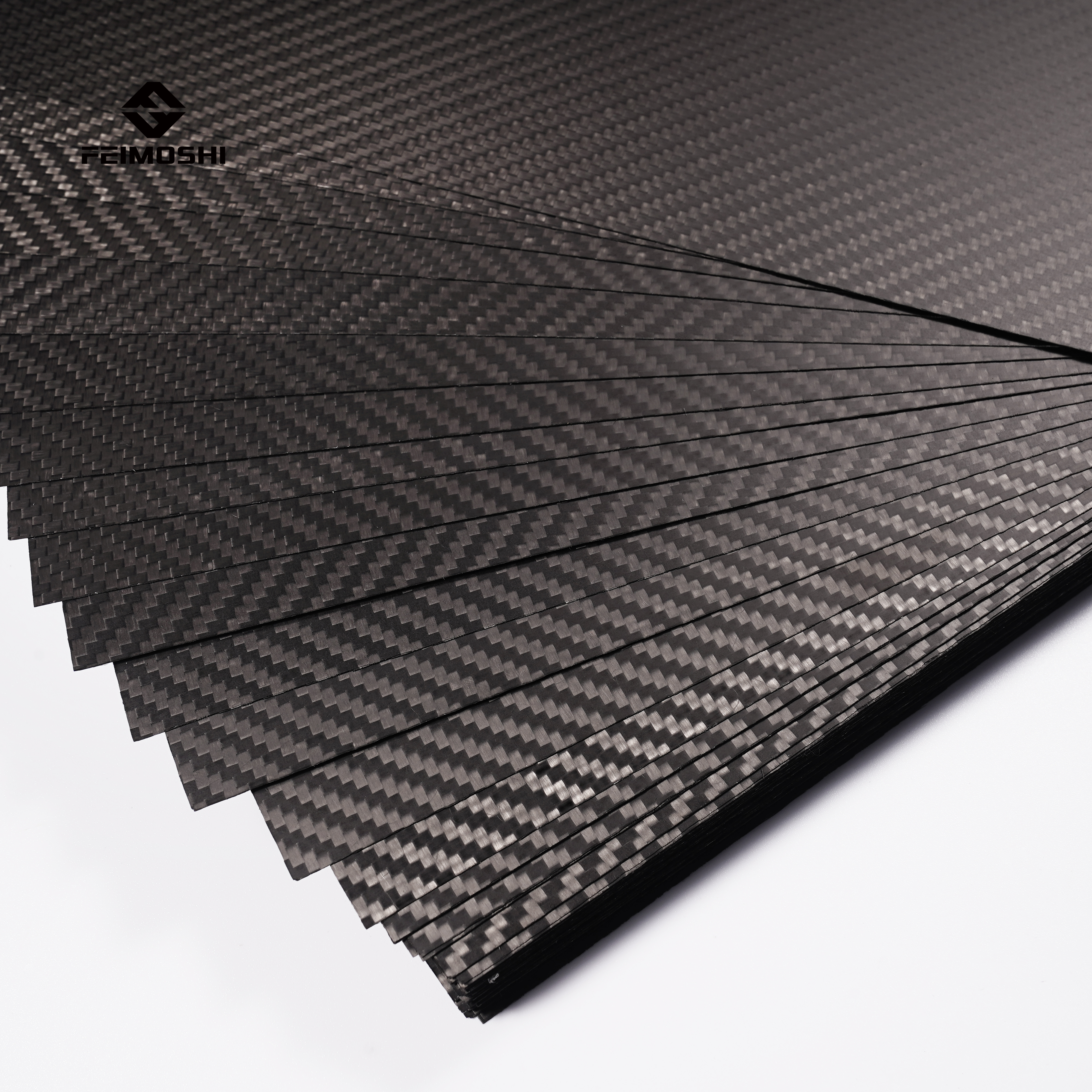 2021 China New Design 3k Carbon Fiber Sheet - Custom 1K 3K 12K twill/plain Glossy/Matte full carbon fiber sheet panel for RC cars – Feimoshi