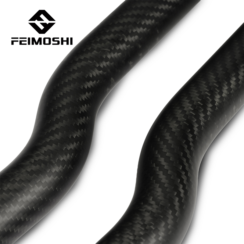 Well-designed Carbon Fiber Sup Boards - 3K 100% Carbon Fiber Curved Carbon Fiber Tube  – Feimoshi