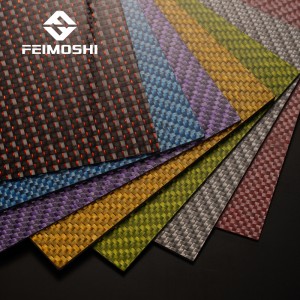 Customized Colored 3k Compression Molding Carbon Fiber Sheet/Plate/Board