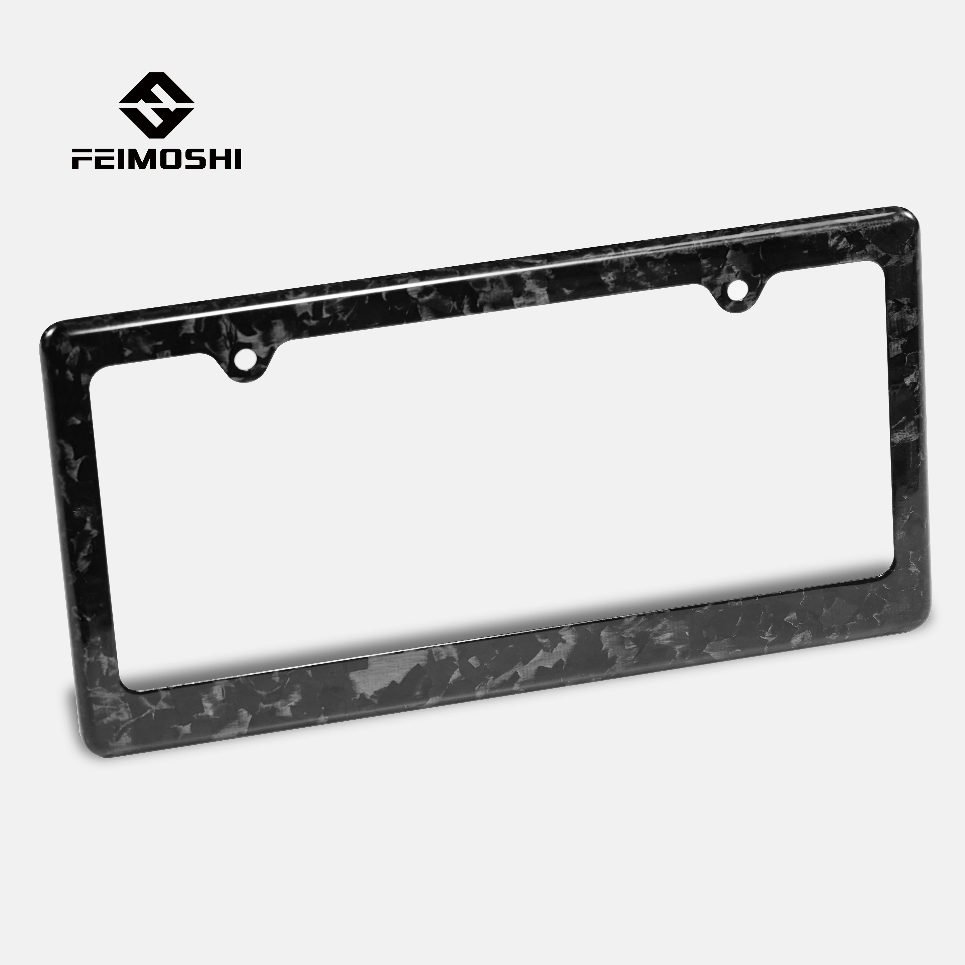 Beautiful Surface Forged Carbon Fiber License Plate Frame For Canda And Mexico Vehicles Featured Image