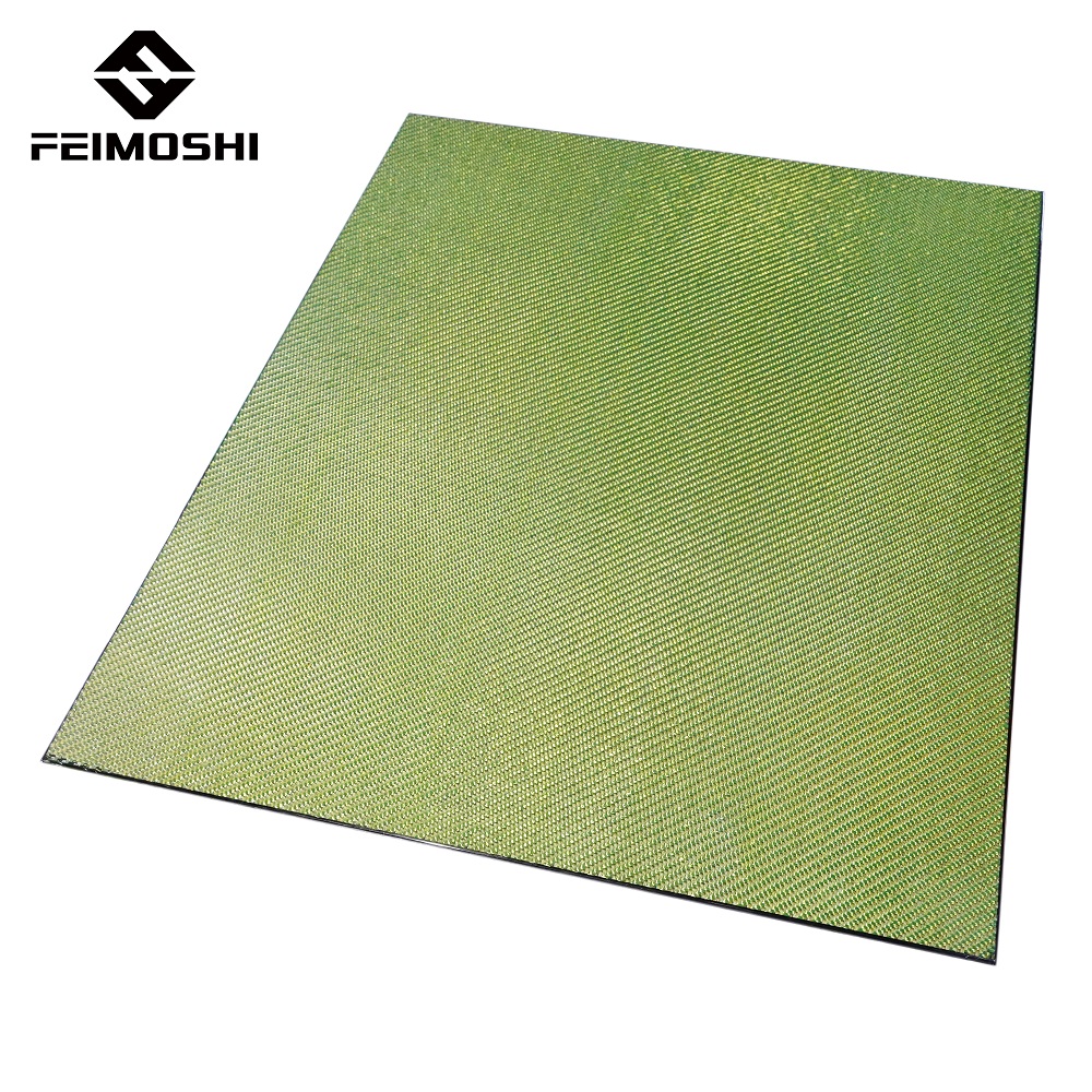 green carbon fiber plate