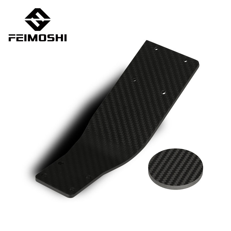 China New Product  Carbon Fiber Drill - custom shaped carbon fiber mounting parts  – Feimoshi detail pictures