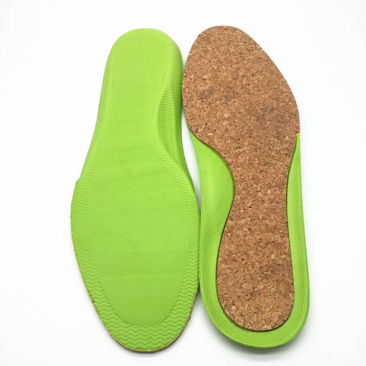 Foamwell Eco-friendly Insole Natural Cork Insole (2)