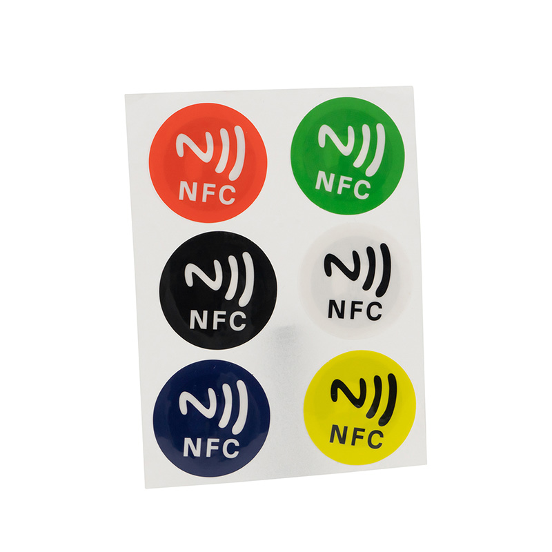 High Quality ISO14443A NFC Sticker NTAG213/215/216 with Dia 20mm/25mm ...