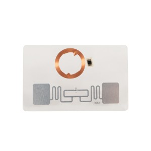 OEM/ODM Supplier RFID Ticket - Dual Frequency RFID Card EM TK4100 and UHF Frequency – FOCUS