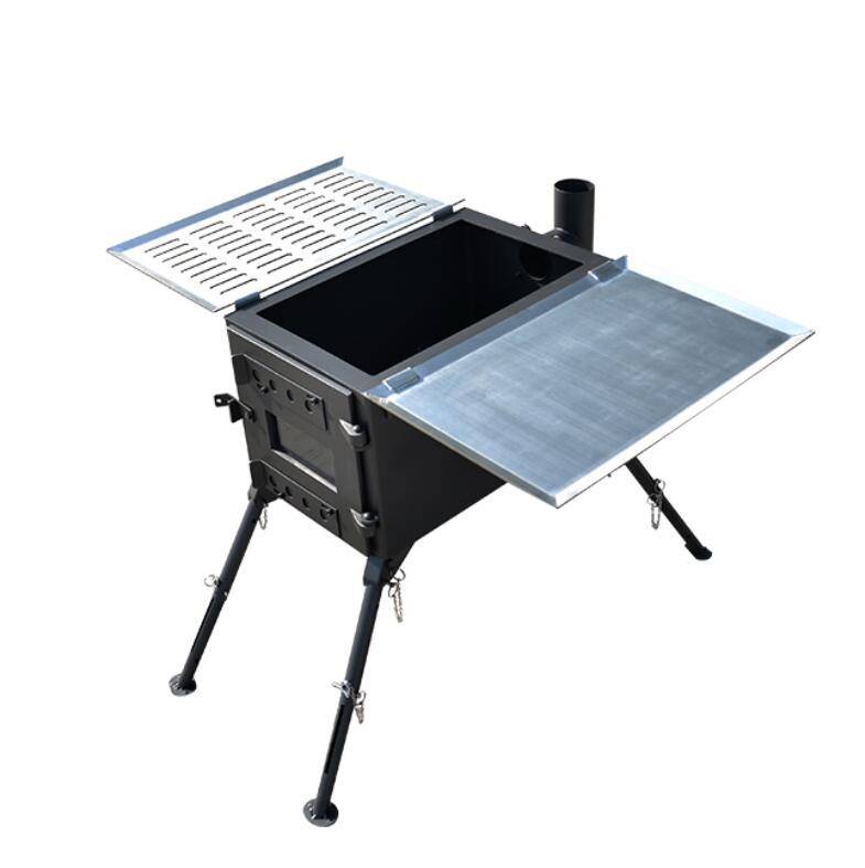 Wood Burner Heater With Portable BBQ Grill Featured Image