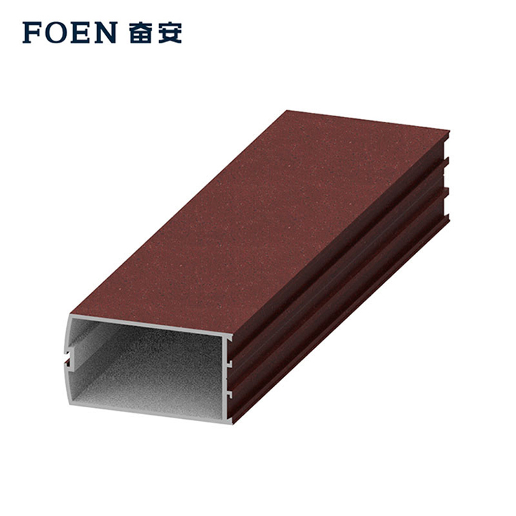 Hot New Products Aluminium Hanging Sliding Door - High Quality Aluminum Industrial Profile for Curtain Wall46 – Fenan