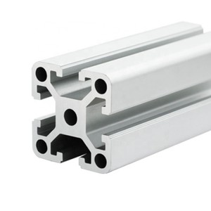 Anodized Aluminum profiles T-slotted