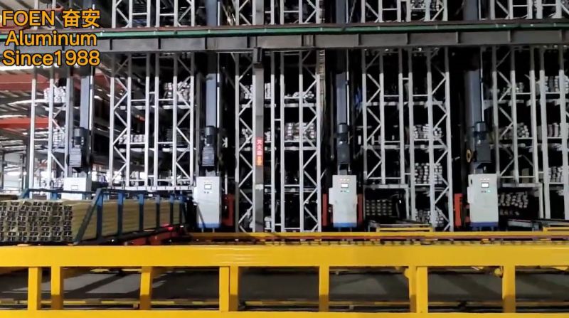 Fenan Aluminum “FOEN”factory since 1988 aluminum in out stock Vertical Intelligent Warehouse