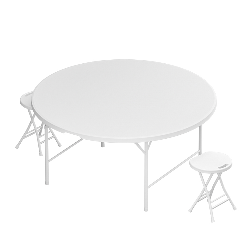 6 foot 183cm Wedding Banquet Dinning Round Tables Party Rental 72Inch Featured Image