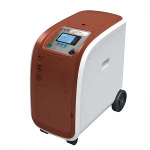 5L High Capacity Portable Medical Household Low Noise LCD Display Oxygen Oxigen Concentrator For All Kinds Of People