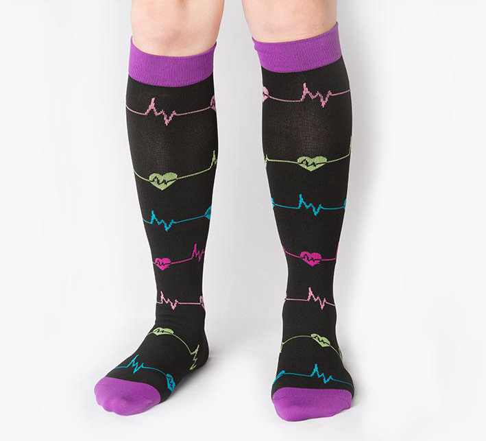 Unisex Dailly Fashion Dress Knee Compression Socks Featured Image