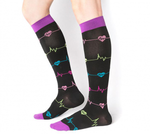 Unisex Dailly Fashion Dress Knee Compression Socks