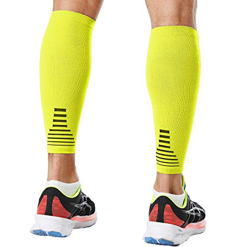 Colorful Graduated Calf Compression Sleeves Calf Support Footless