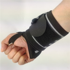 Weight lifting Wrist Wraps with Thumb Loops